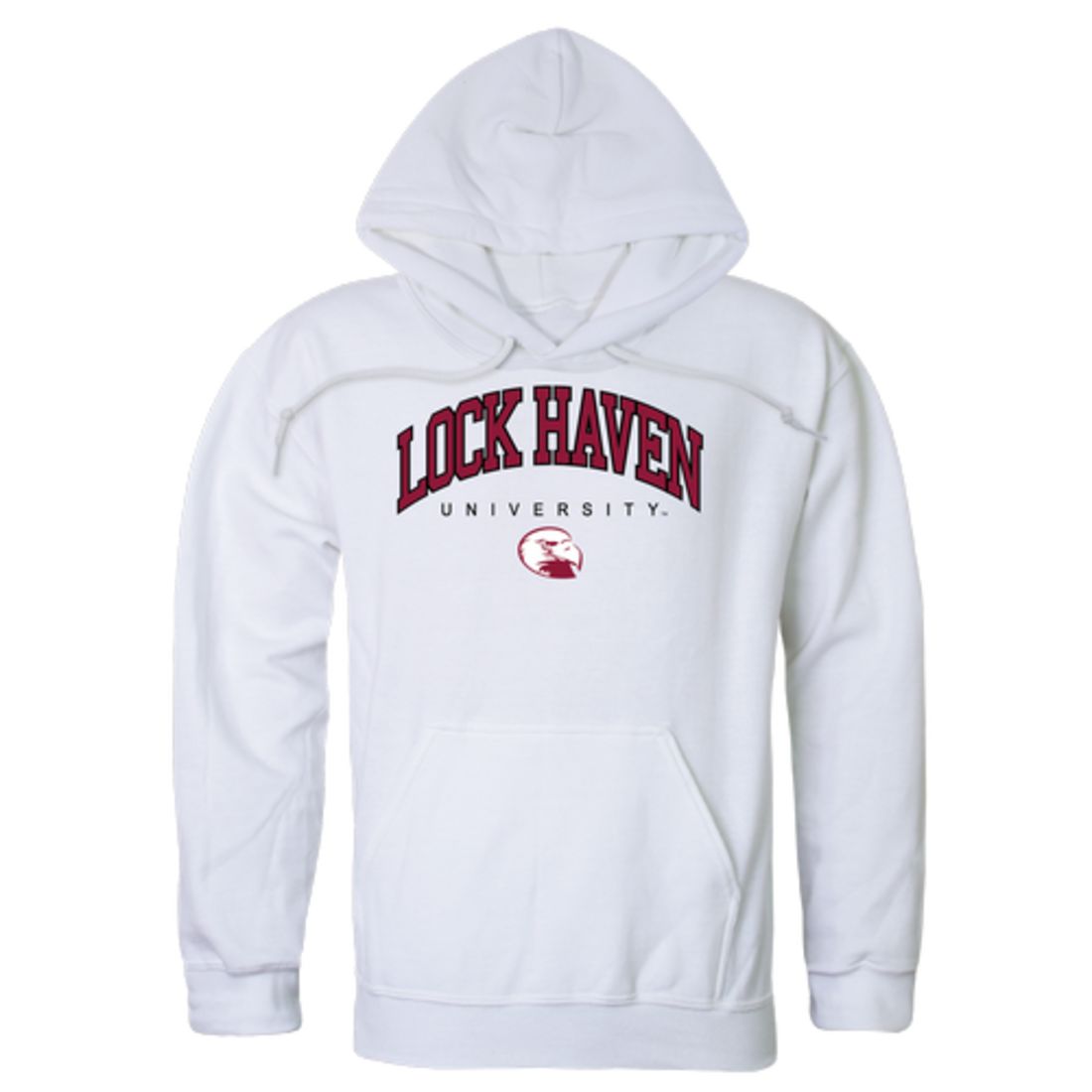 Lock Haven University Bald Eagles Campus Fleece Hoodie Sweatshirts