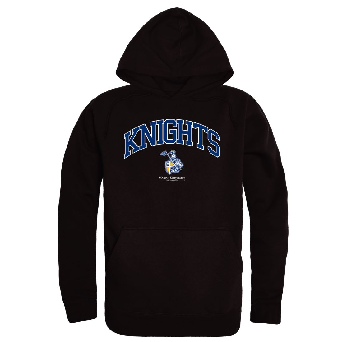 Marian University (IN) Knights Campus Fleece Hoodie Sweatshirts