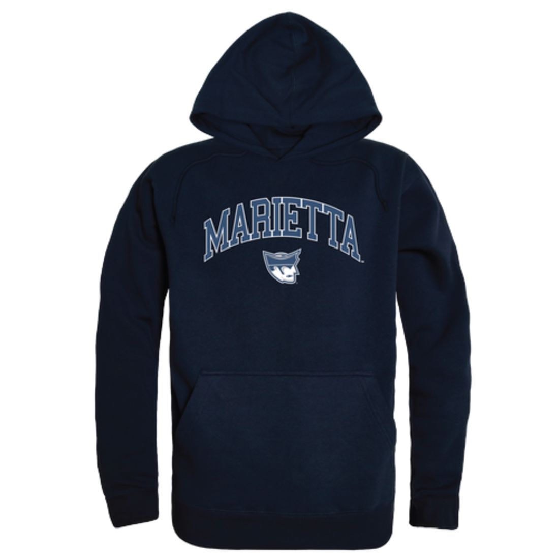 Marietta College Pioneers Campus Fleece Hoodie Sweatshirts