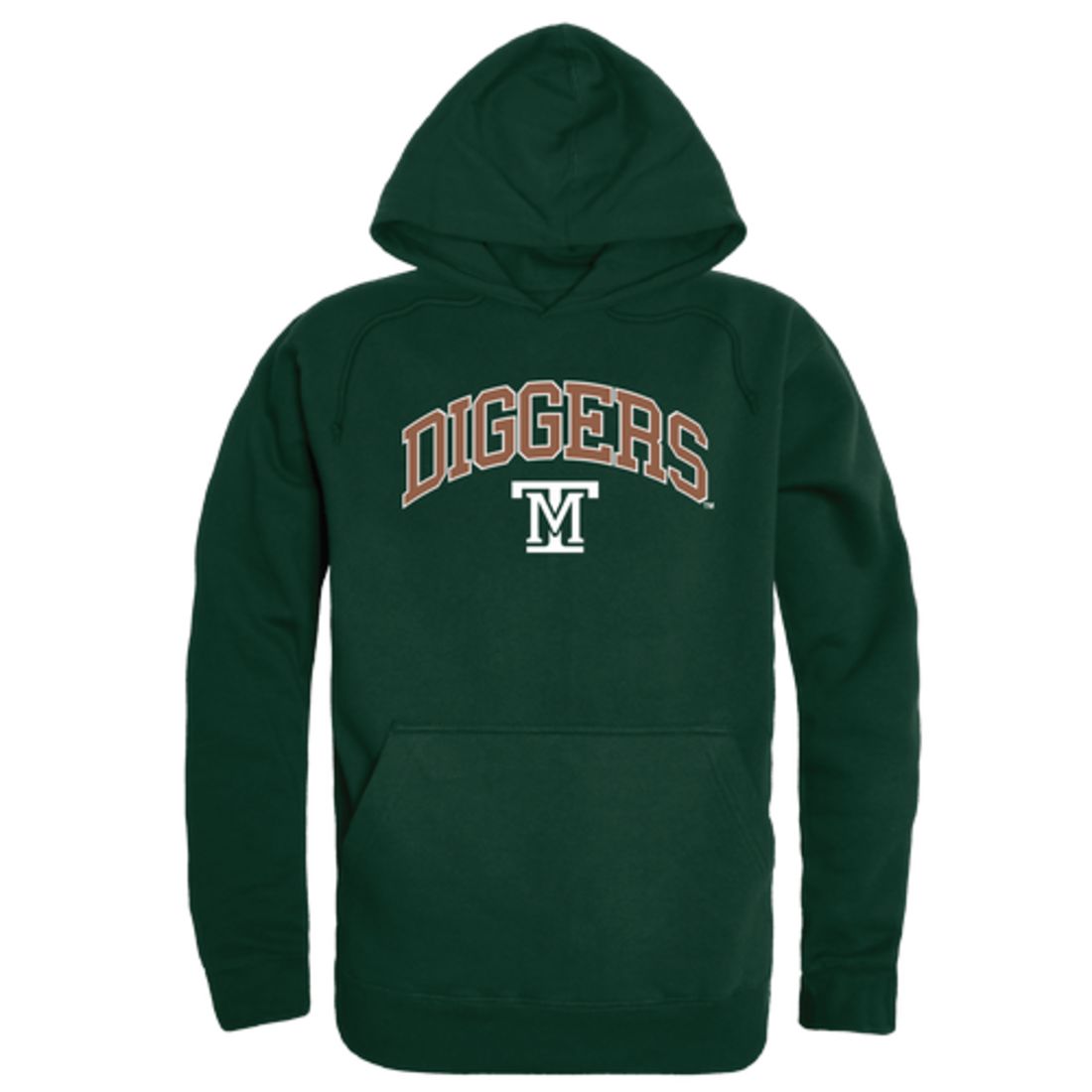 Montana Tech of the University of Montana Orediggers Campus Fleece Hoodie Sweatshirts