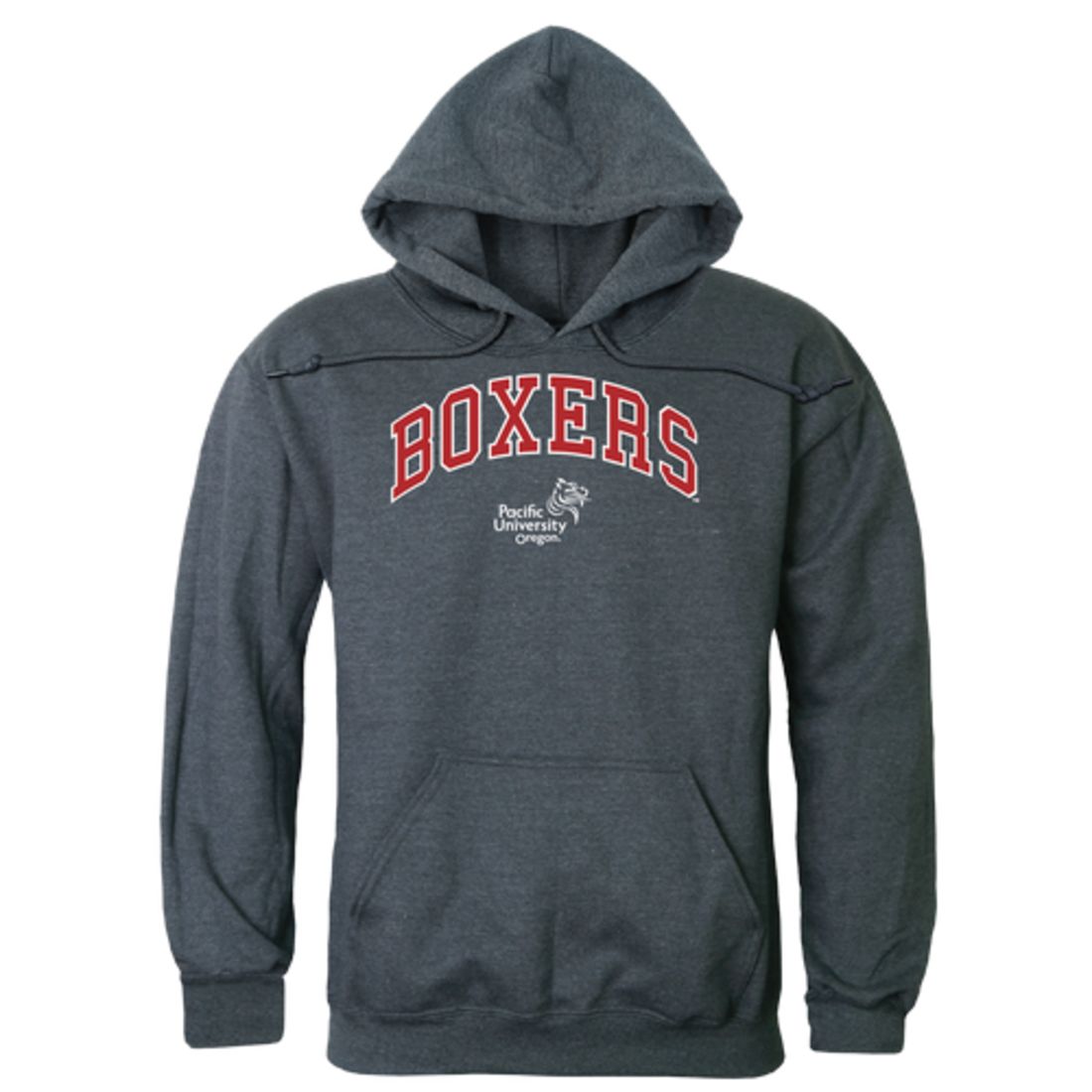 Pacific University Boxers Campus Fleece Hoodie Sweatshirts