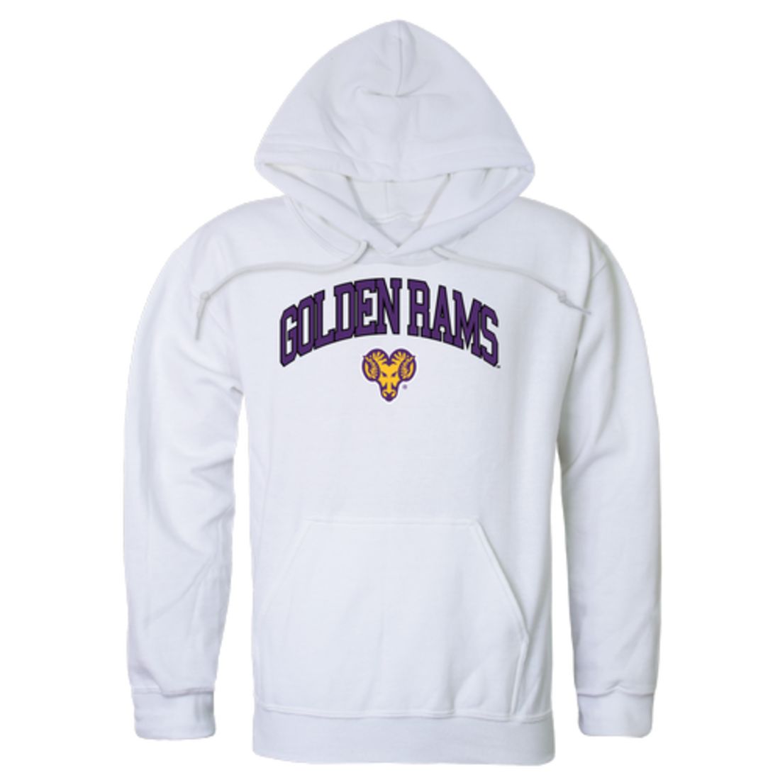 West-Chester-University-Rams-Campus-Fleece-Hoodie-Sweatshirts