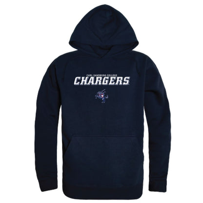 Carl Sandburg College Chargers Campus Fleece Hoodie Sweatshirts