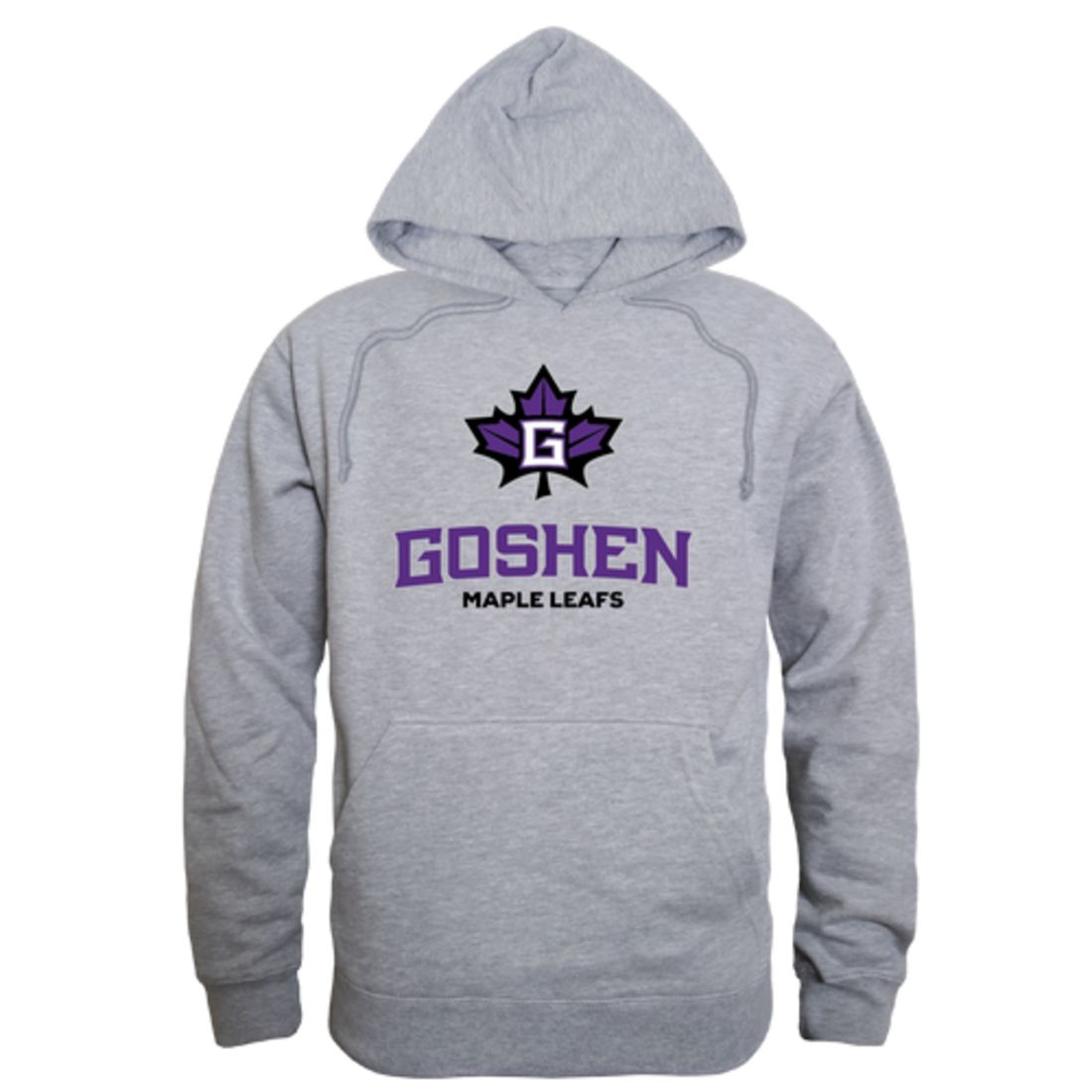 Goshen College Maple Leafs Campus Fleece Hoodie Sweatshirts