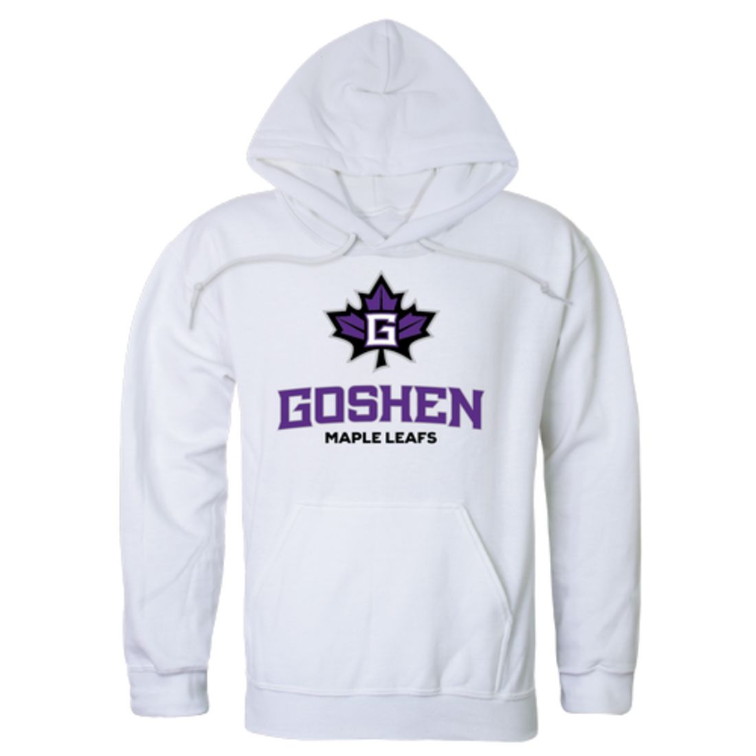 Goshen College Maple Leafs Campus Fleece Hoodie Sweatshirts