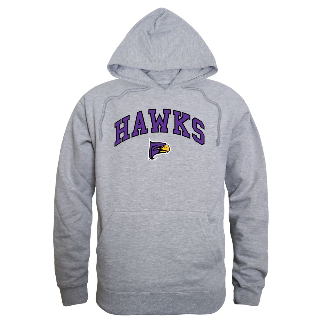 Hunter College Hawks Campus Fleece Hoodie Sweatshirts