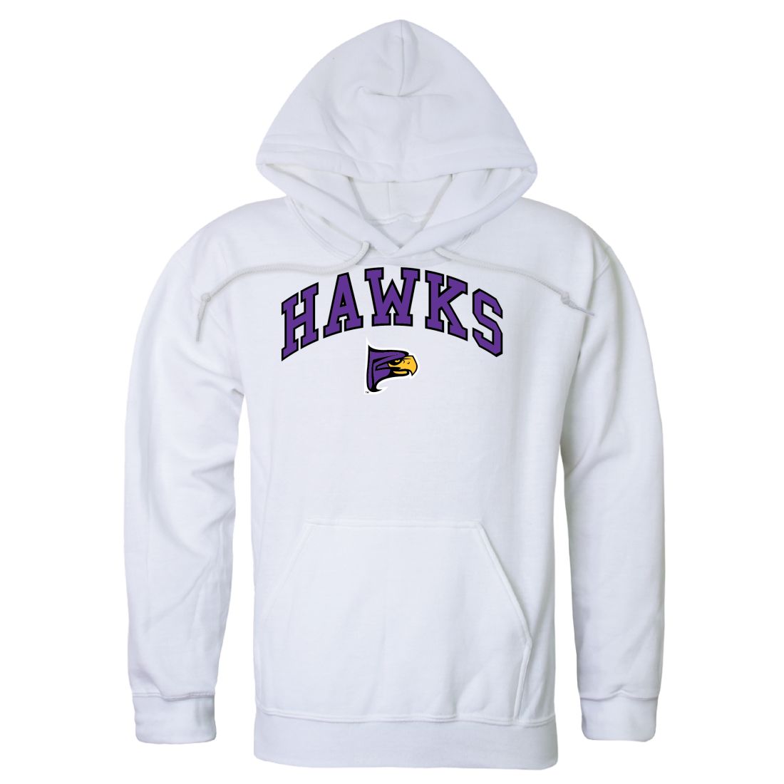 Hunter College Hawks Campus Fleece Hoodie Sweatshirts