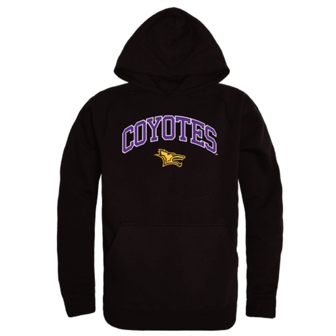 Kansas Wesleyan University Coyotes Campus Fleece Hoodie Sweatshirts