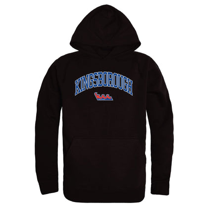 Kingsborough Community College The Wave Campus Fleece Hoodie Sweatshirts