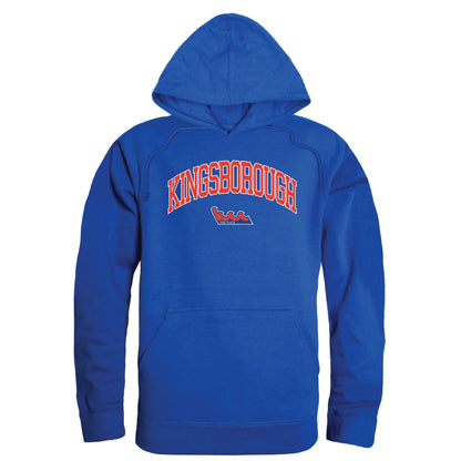 Kingsborough Community College The Wave Campus Fleece Hoodie Sweatshirts