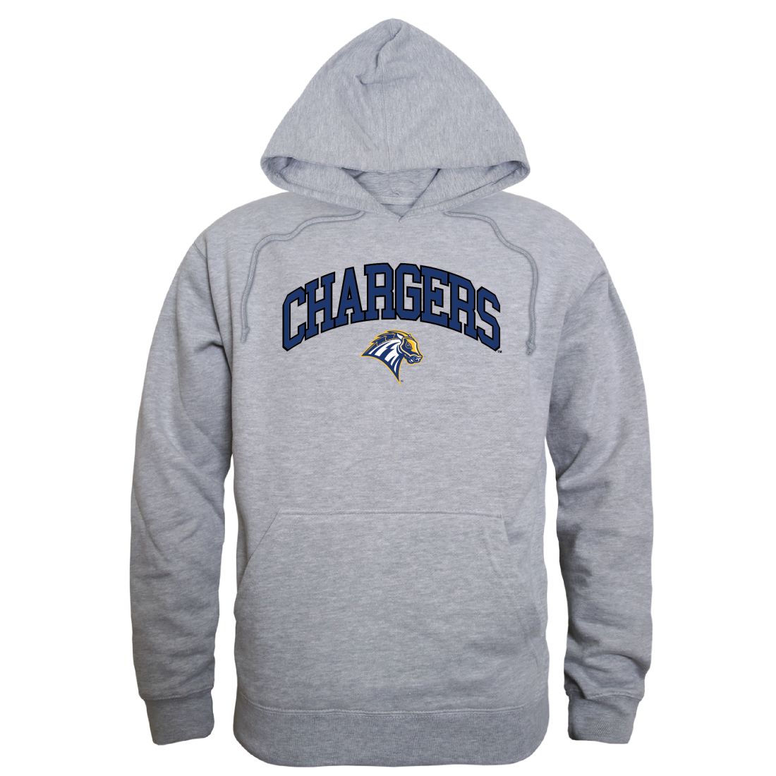 University of New Haven Chargers Campus Fleece Hoodie Sweatshirts