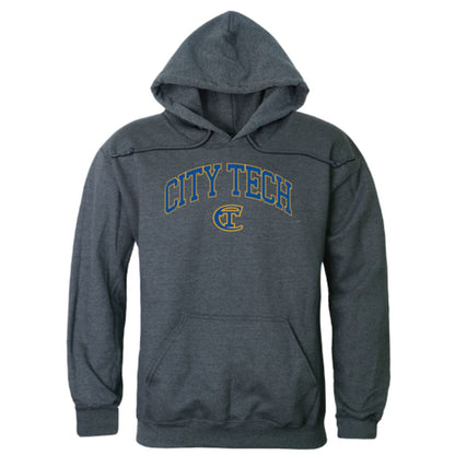 New York City College of Technology Yellow Jackets Campus Fleece Hoodie Sweatshirts