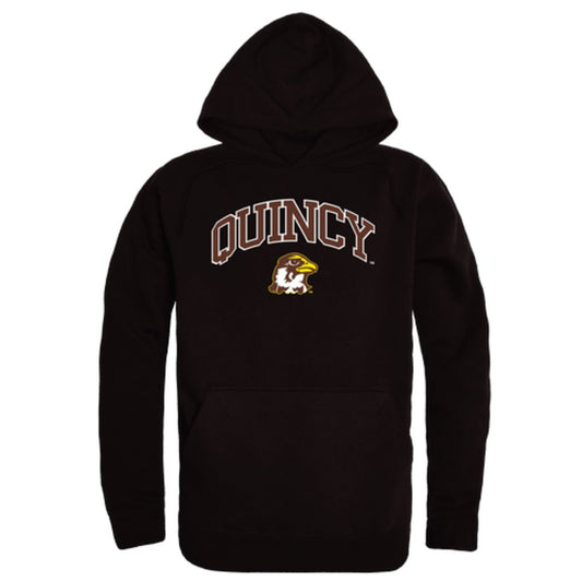 Quincy University Hawks Campus Fleece Hoodie Sweatshirts