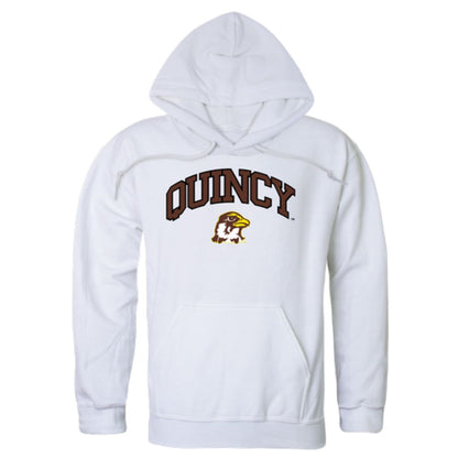 Quincy University Hawks Campus Fleece Hoodie Sweatshirts