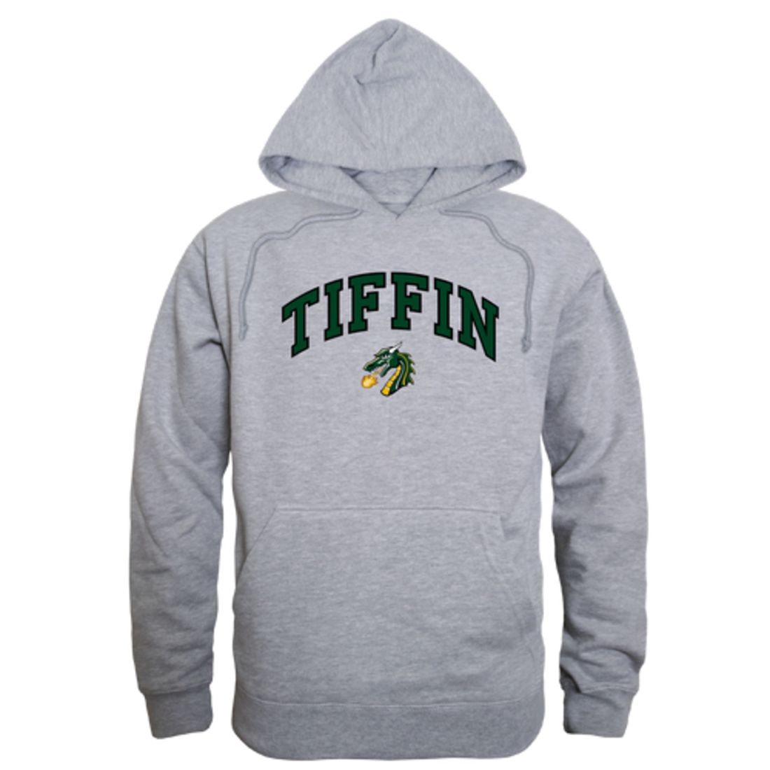 Tiffin University Dragons Campus Fleece Hoodie Sweatshirts