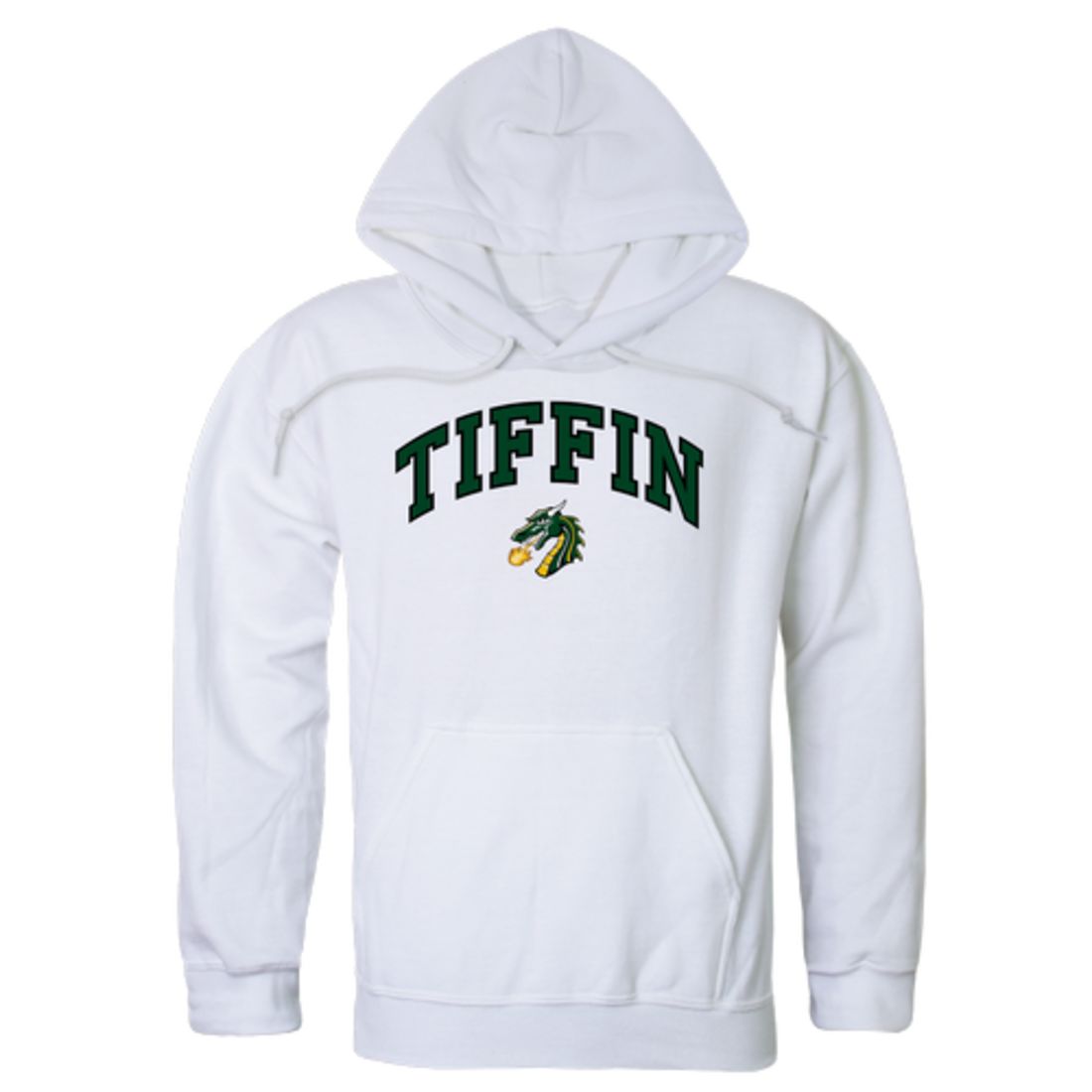 Tiffin University Dragons Campus Fleece Hoodie Sweatshirts