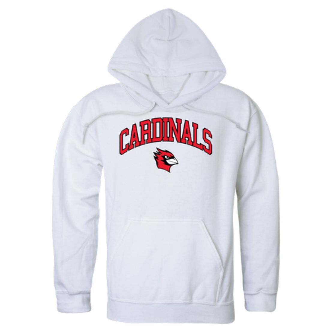 Wesleyan University Cardinals Campus Fleece Hoodie Sweatshirts