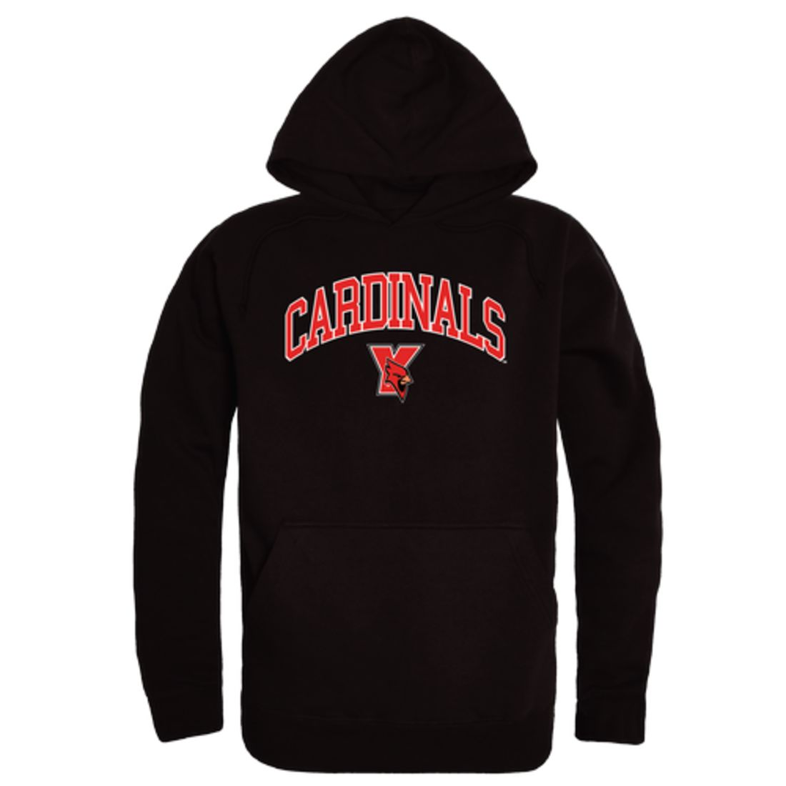 York College Cardinals Campus Fleece Hoodie Sweatshirts