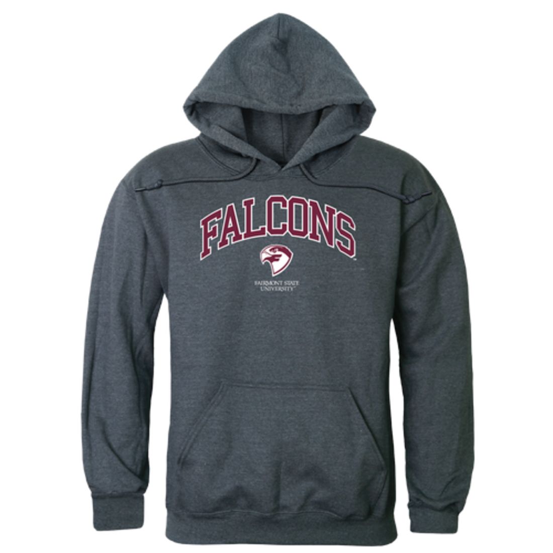 Fairmont State University Falcons Campus Fleece Hoodie Sweatshirts