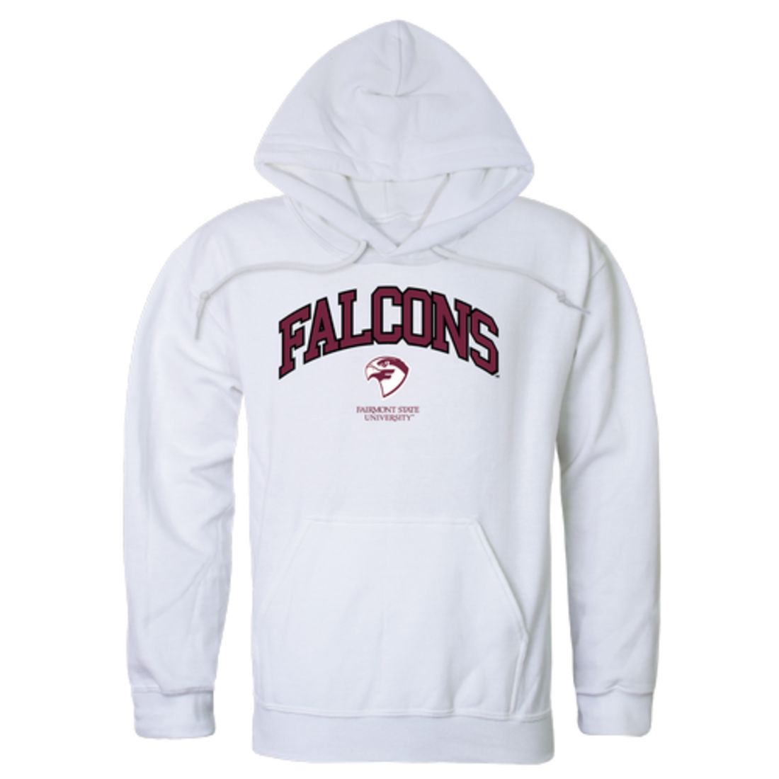 Fairmont State University Falcons Campus Fleece Hoodie Sweatshirts