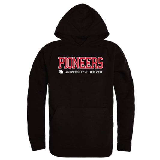 University of Denver Pioneers Campus Fleece Hoodie Sweatshirts