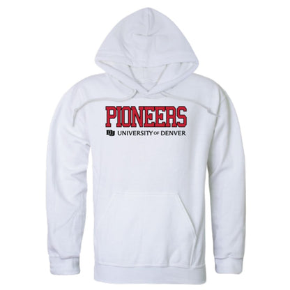 University of Denver Pioneers Campus Fleece Hoodie Sweatshirts