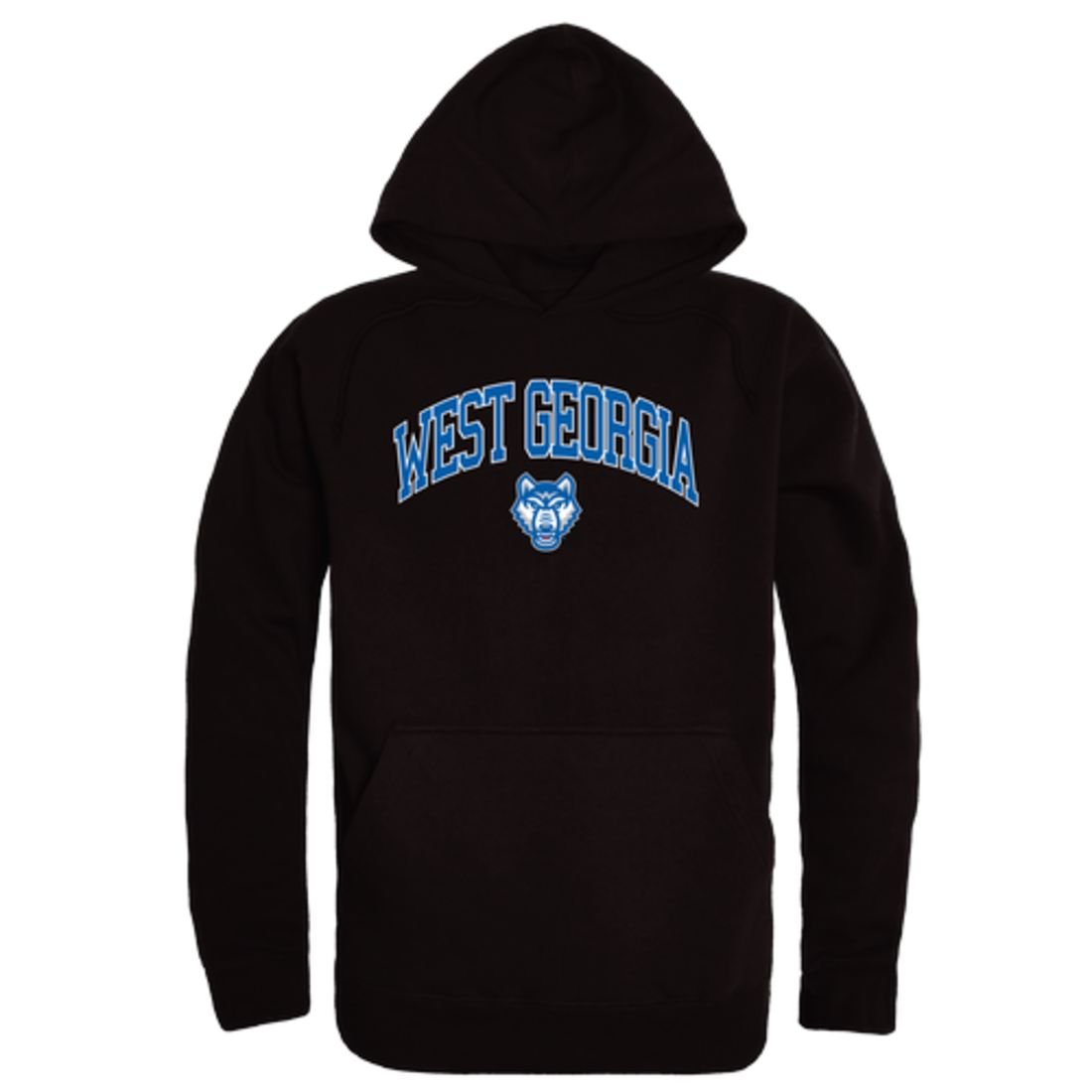 University of West Georgia Wolves Campus Fleece Hoodie Sweatshirts