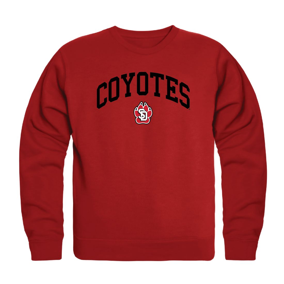 University of South Dakota Coyotes Campus Crewneck Sweatshirt