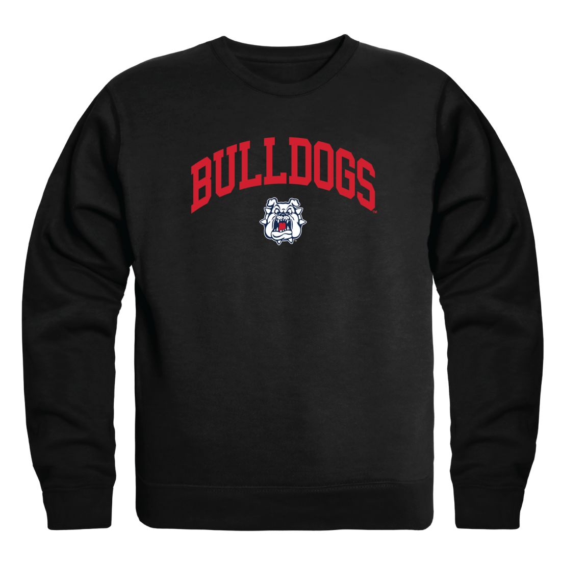 Fresno State University Bulldogs Campus Crewneck Sweatshirt