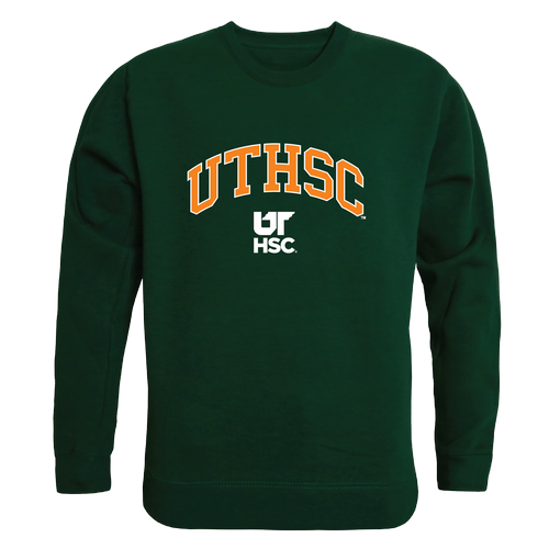 UTHSC University of Tennessee Health Science Center Campus Crewneck Pullover Sweatshirt Sweater Forest-Campus-Wardrobe