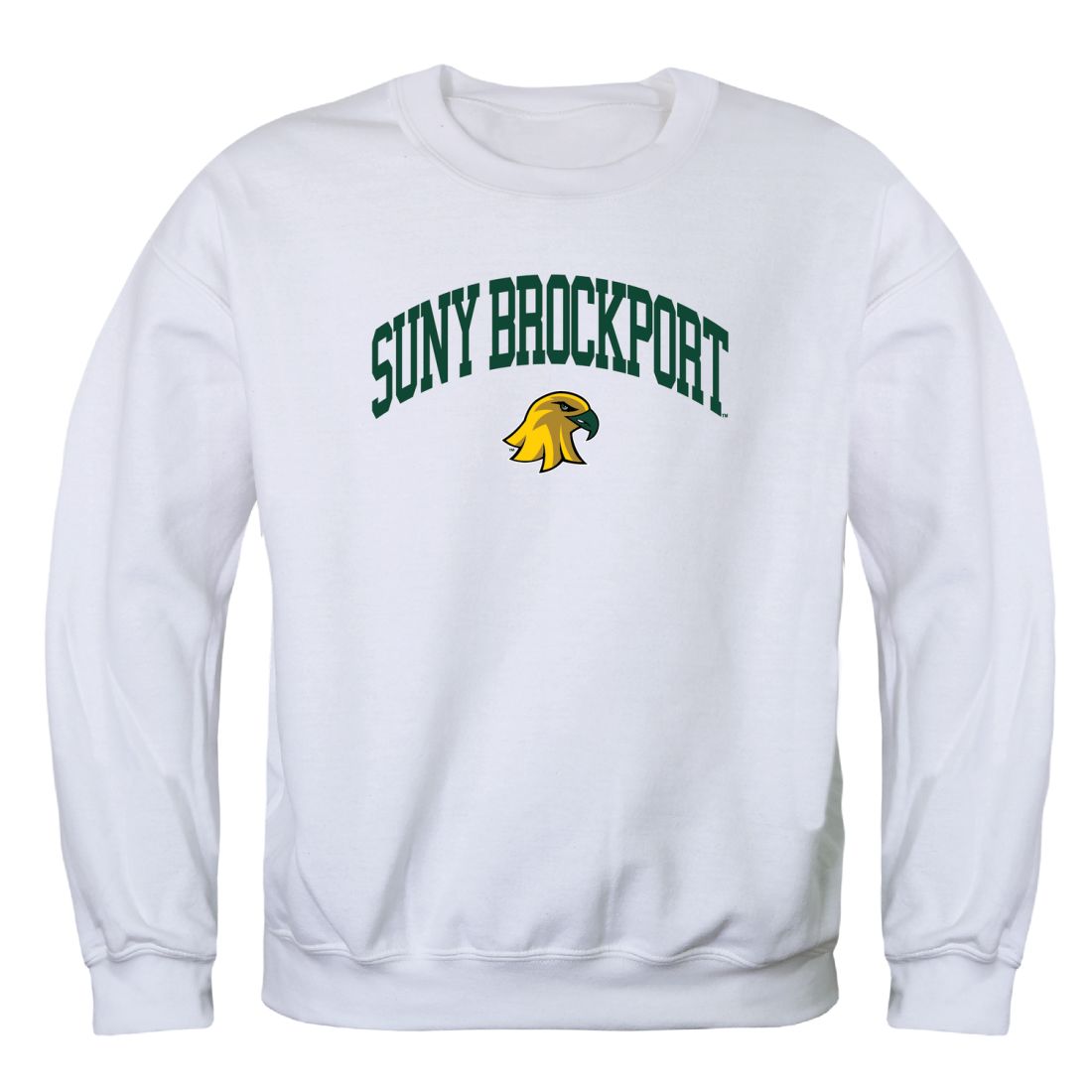 Brockport C Golden Eagles Campus Crewneck Sweatshirt