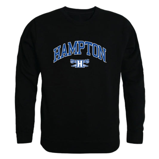 Hampton-University-Pirates-Campus-Fleece-Crewneck-Pullover-Sweatshirt