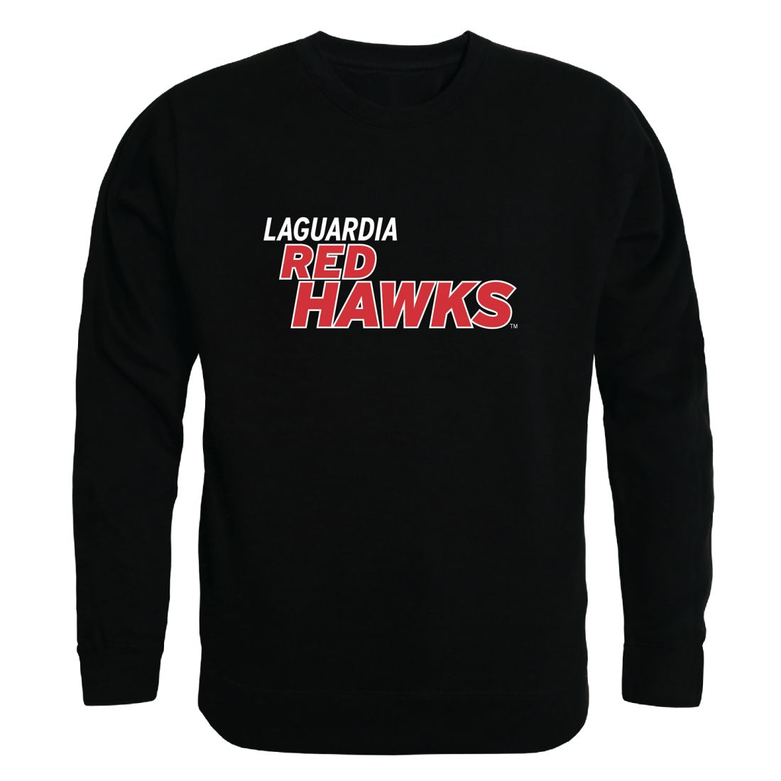 LaGuardia Community College Red Hawks Campus Crewneck Sweatshirt