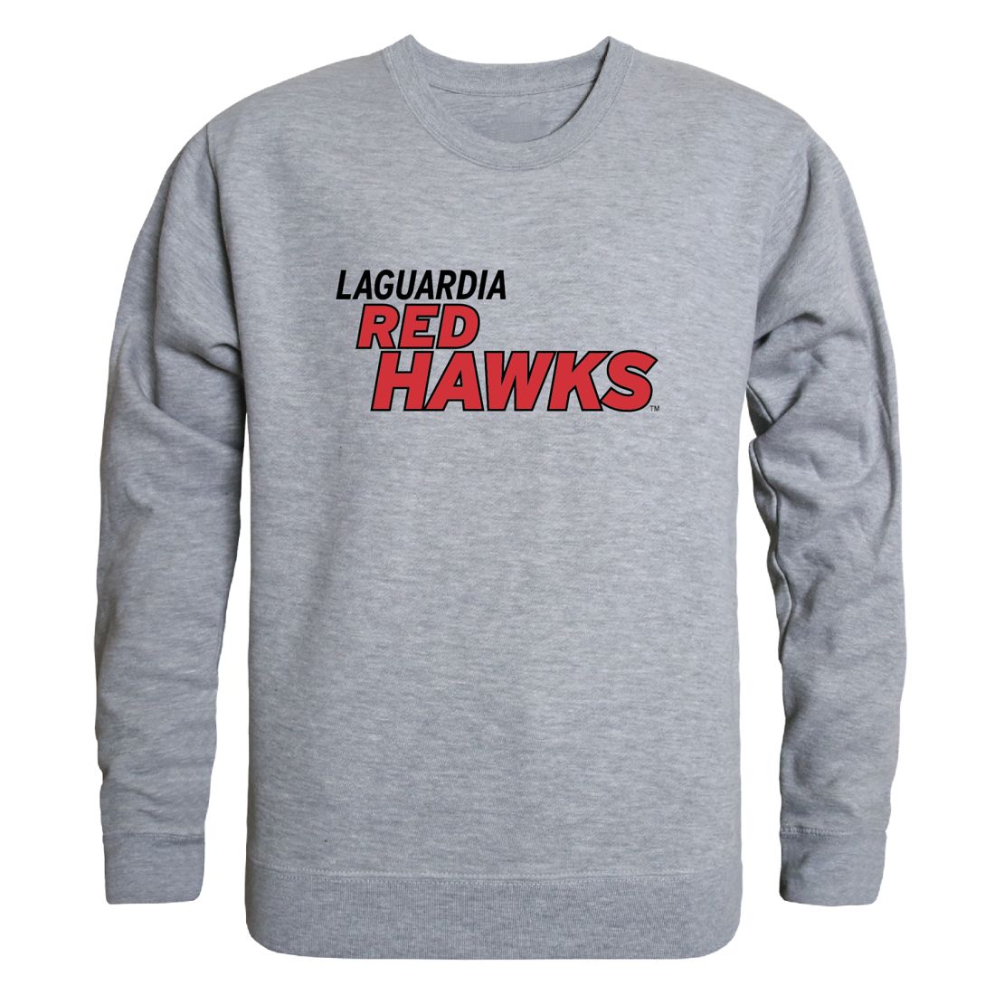 LaGuardia Community College Red Hawks Campus Crewneck Sweatshirt