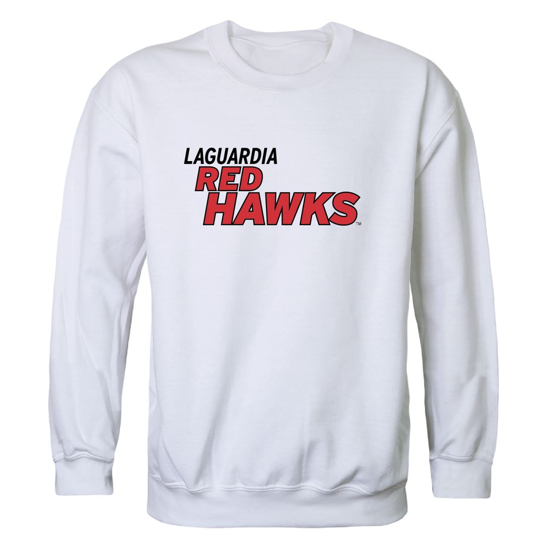 LaGuardia Community College Red Hawks Campus Crewneck Sweatshirt