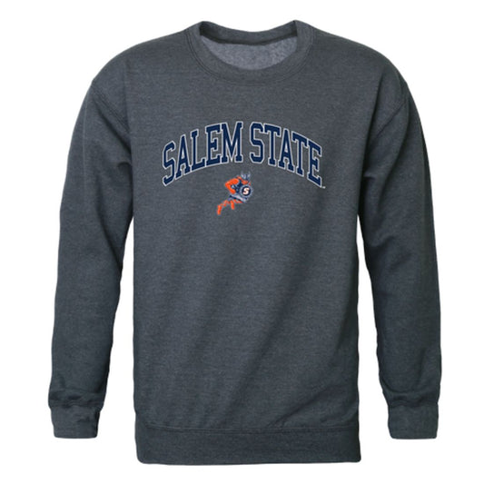 Mouseover Image, Salem-State-University-Vikings-Campus-Fleece-Crewneck-Pullover-Sweatshirt