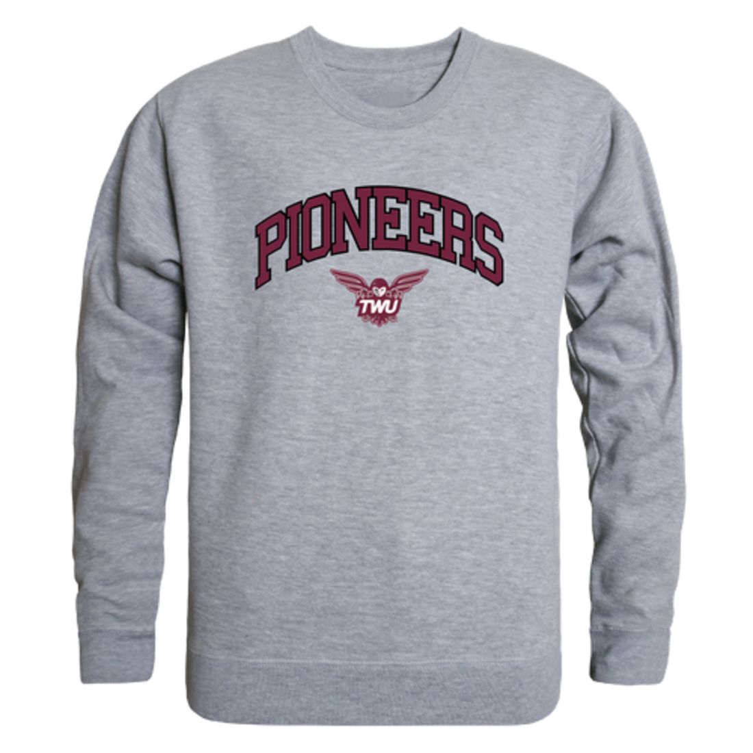 Texas-Woman's-University-Pioneers-Campus-Fleece-Crewneck-Pullover-Sweatshirt