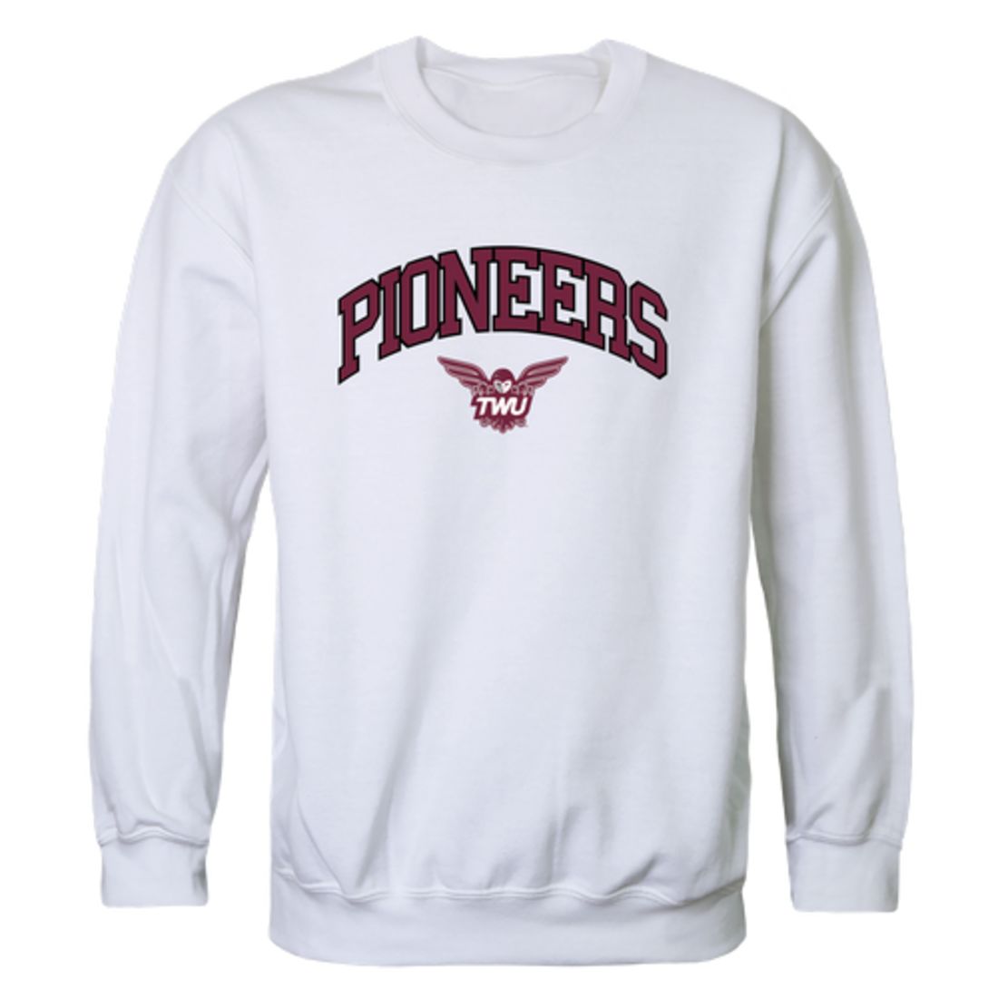 Texas-Woman's-University-Pioneers-Campus-Fleece-Crewneck-Pullover-Sweatshirt