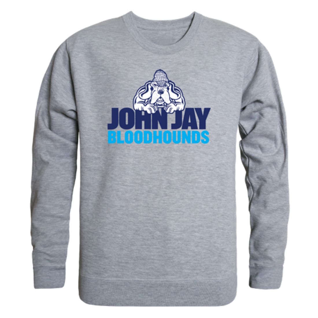 John Jay College of Criminal Justice Bloodhounds Campus Crewneck Sweatshirt