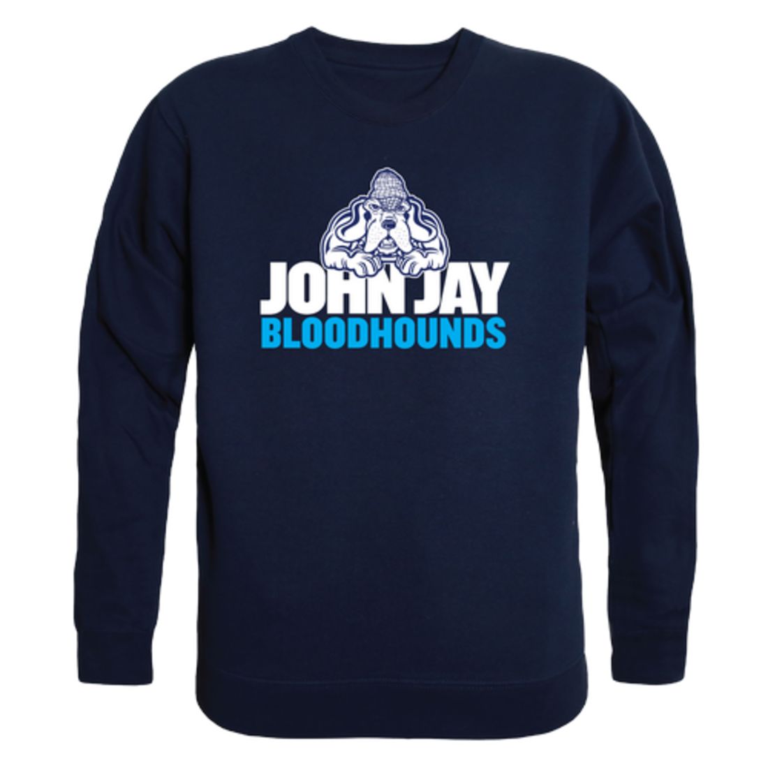 John Jay College of Criminal Justice Bloodhounds Campus Crewneck Sweatshirt