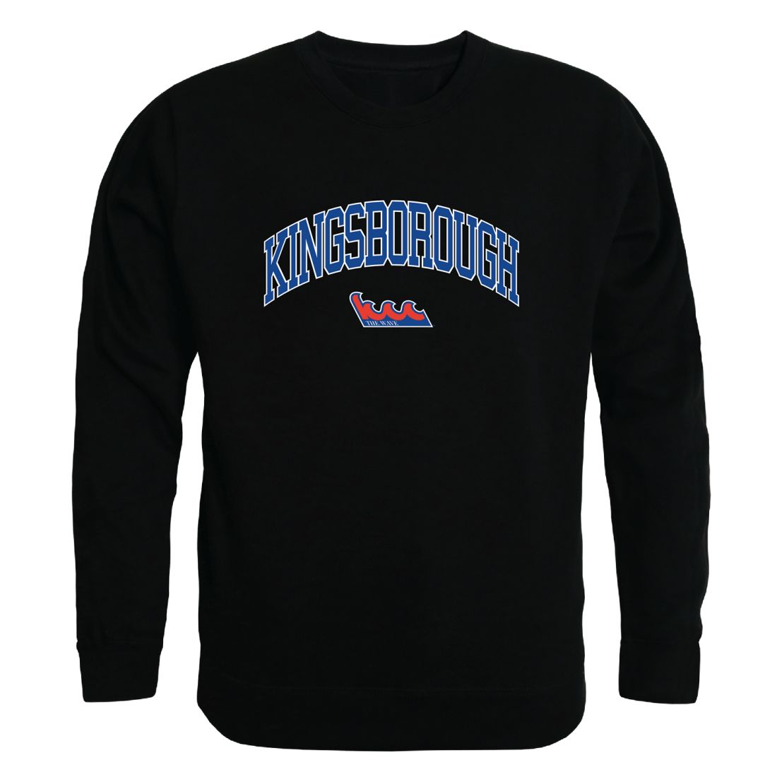 Kingsborough Community College The Wave Campus Crewneck Sweatshirt