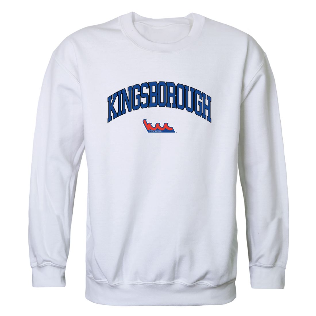 Kingsborough Community College The Wave Campus Crewneck Sweatshirt