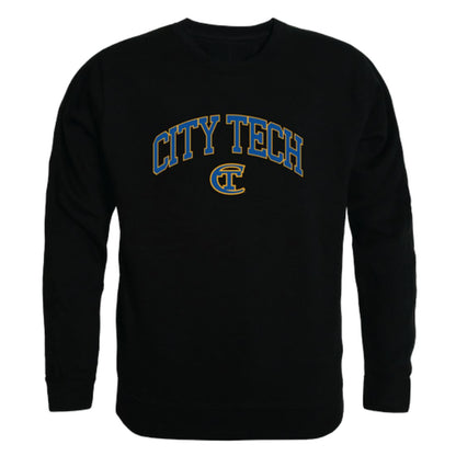 New York City College of Technology Yellow Jackets Campus Crewneck Sweatshirt