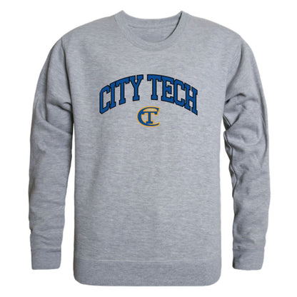 New York City College of Technology Yellow Jackets Campus Crewneck Sweatshirt