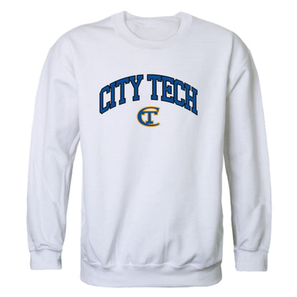 New York City College of Technology Yellow Jackets Campus Crewneck Sweatshirt