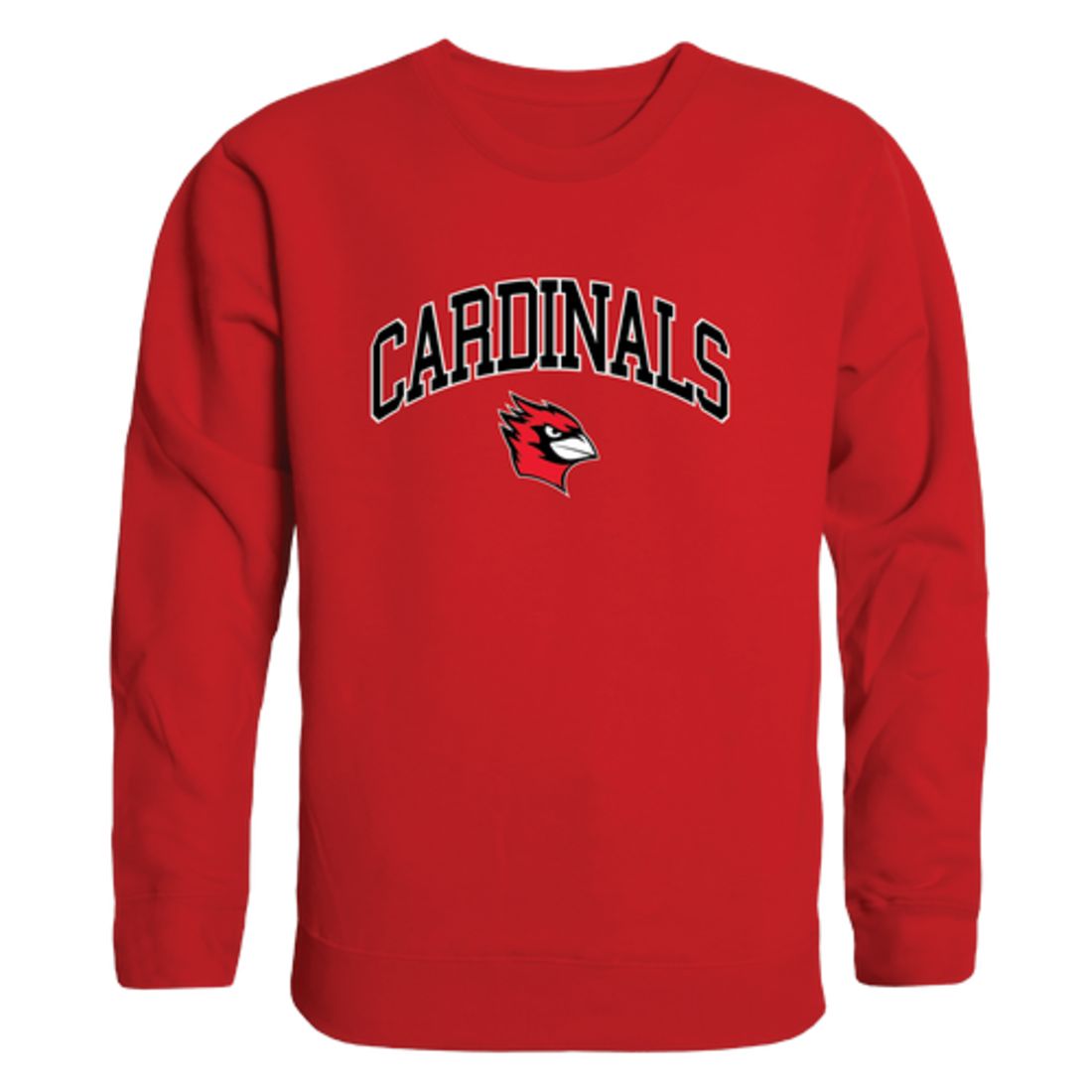 Wesleyan University Cardinals Campus Crewneck Sweatshirt