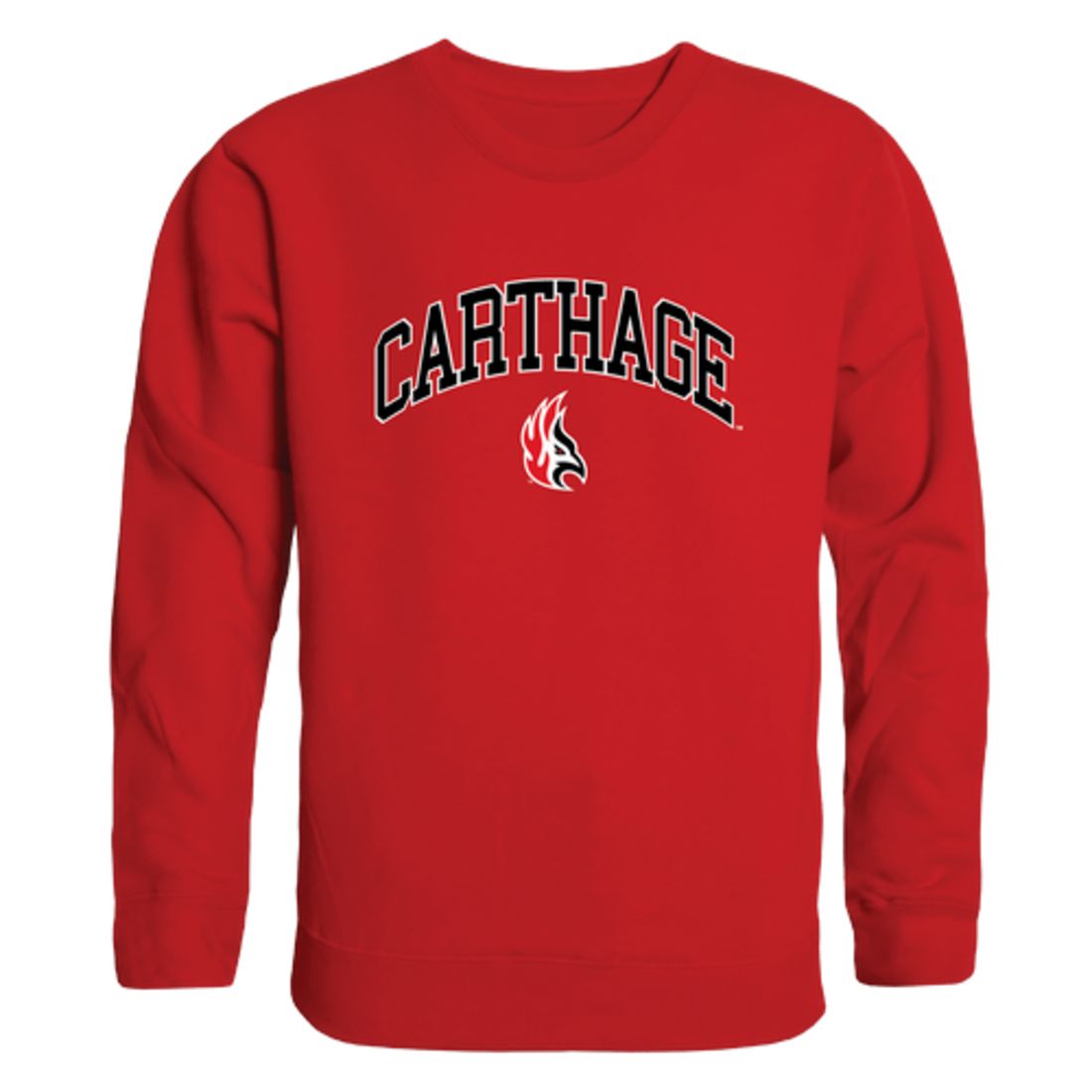 Carthage College Firebirds Campus Crewneck Sweatshirt