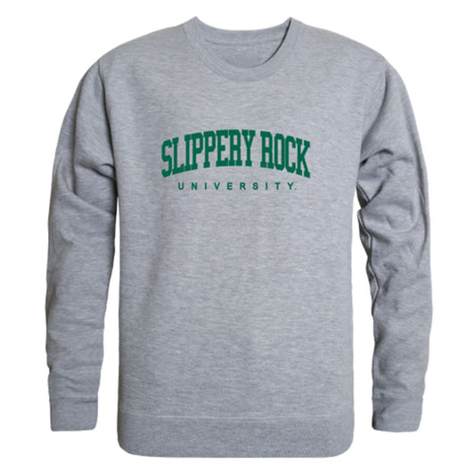 Slippery Rock The Rock Game Day Crewneck Sweatshirt