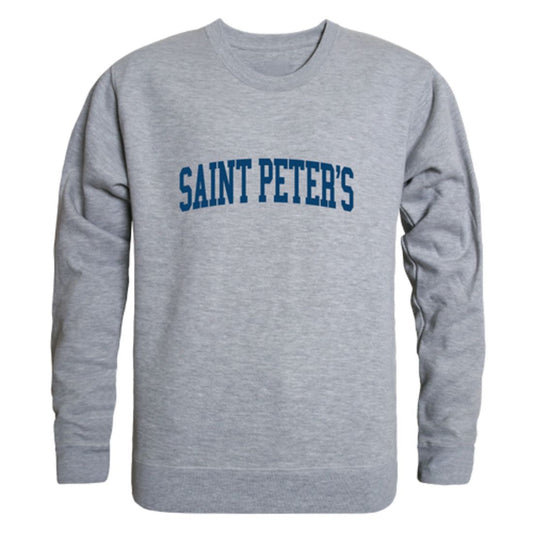 Saint-Peter's-University-Peacocks-Game-Day-Fleece-Crewneck-Pullover-Sweatshirt