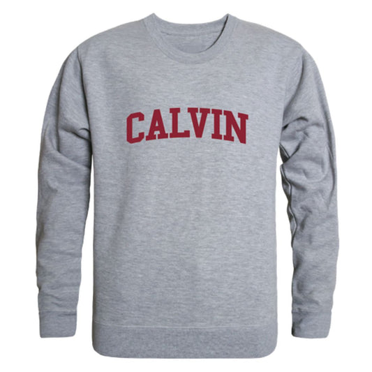 Calvin-University-Knights-Game-Day-Fleece-Crewneck-Pullover-Sweatshirt